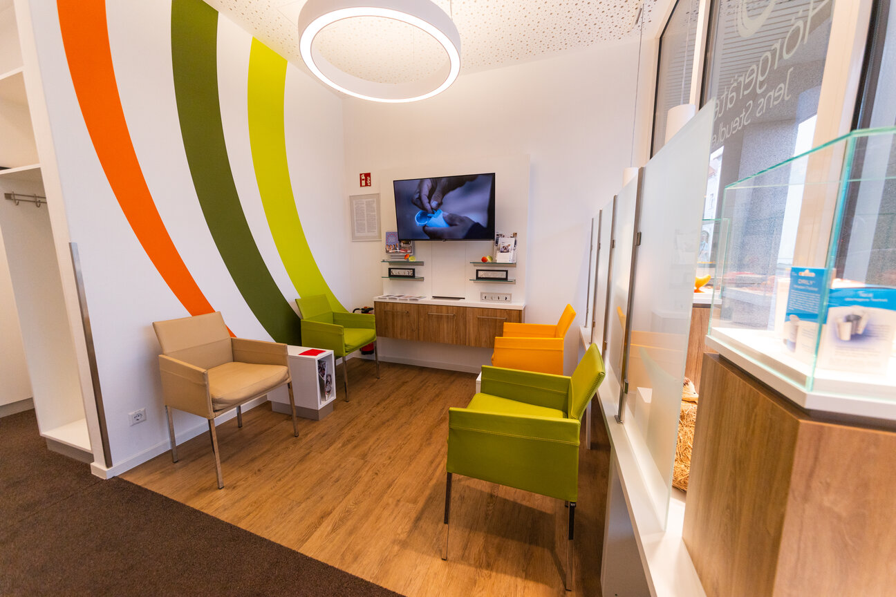 Innenansicht der Filiale von Hörgeräte Steudler in Niesky